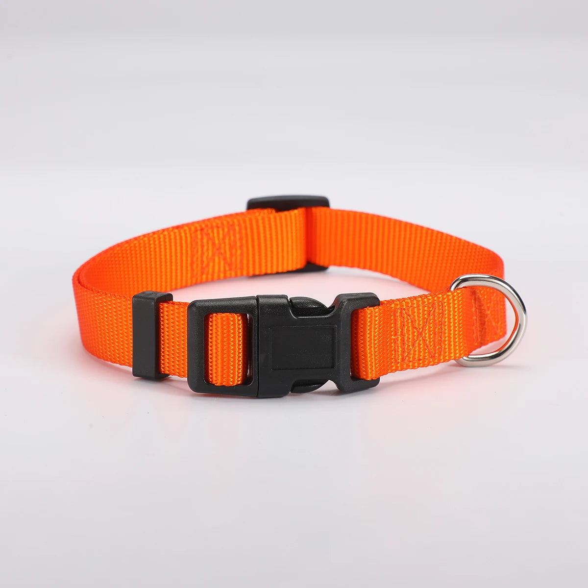 Adjustable Nylon Dog Collar for Small & Large Dogs – Durable & Safe