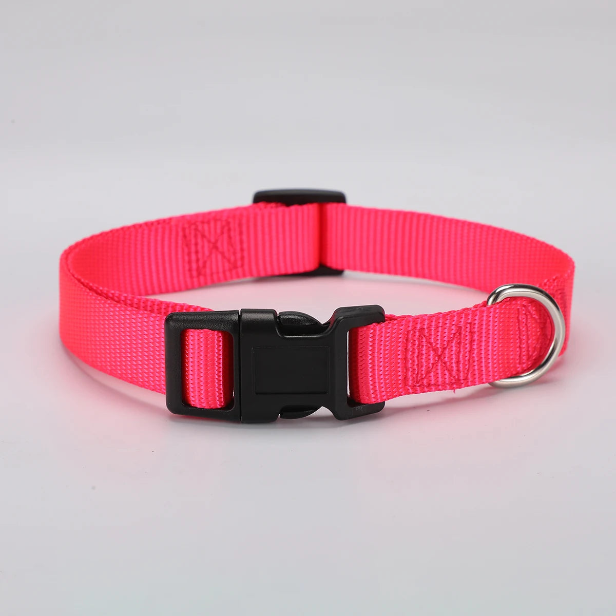 Adjustable Nylon Dog Collar for Small & Large Dogs – Durable & Safe