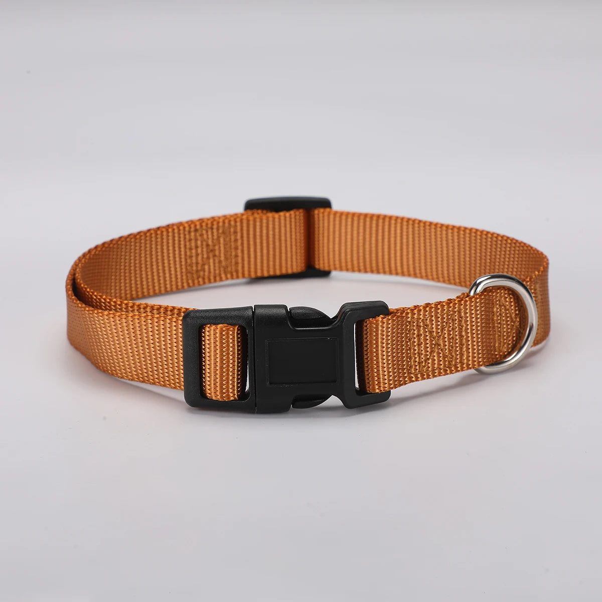 Adjustable Nylon Dog Collar for Small & Large Dogs – Durable & Safe