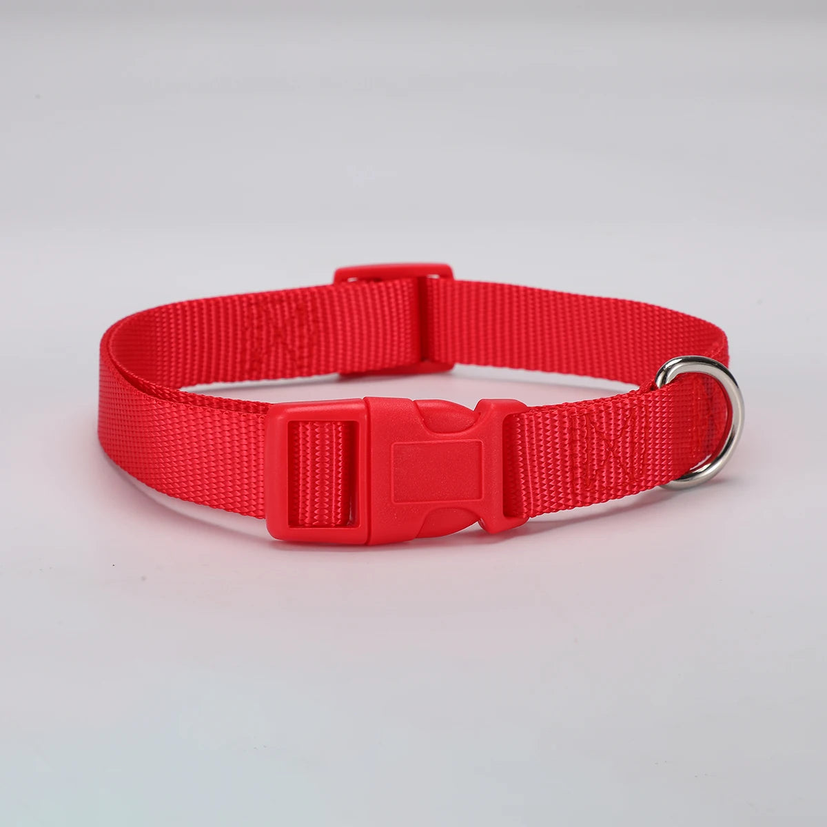 Adjustable Nylon Dog Collar for Small & Large Dogs – Durable & Safe